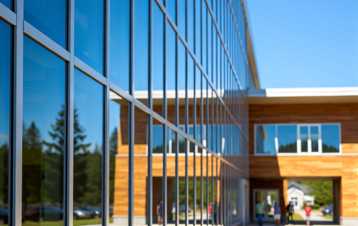 Unitus Credit Union architectural detail